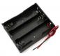 Preview: Batterieholder for 3x 18650 cells with cable