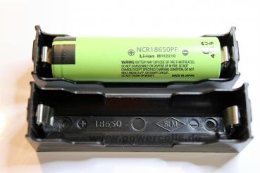 1 pcs Black Plastic for Li-ion 18650 Battery Holder ,battery box , battery case