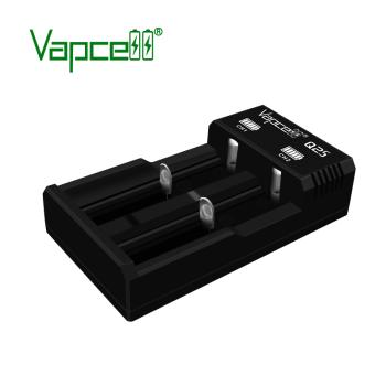 Vapcell Q2S Charger for 2x 3,7 V Lithium-Ionen Batteries