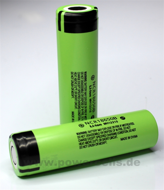 Batterie Li-Ion Panasonic NCR18650B 3,6V - 3,7V 3400mAh pôle positif à plat  kaufen