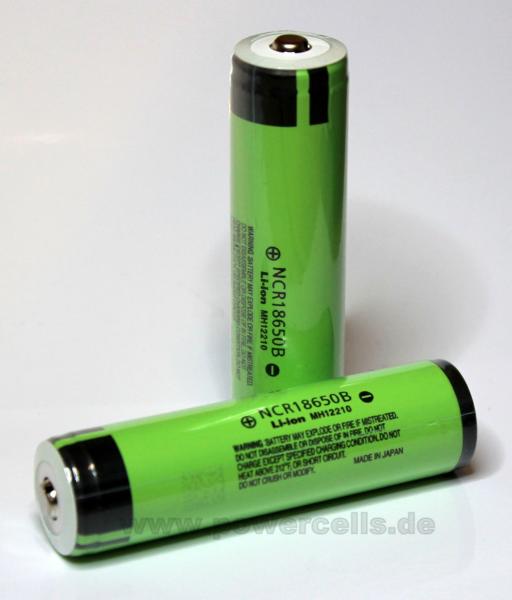 Panasonic NCR 18650B 3400mAh 3.6V Li-Ion Battery Cell Protected (PCB)