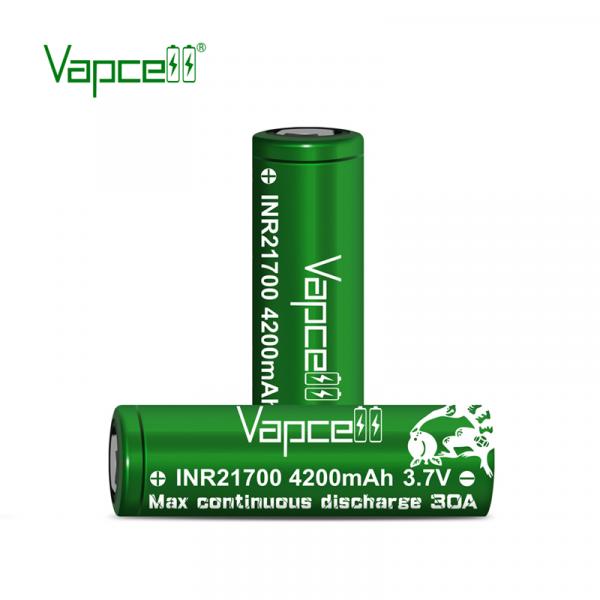 Vapcell 21700 4200mAh Li-Ion 30A 3,7 V Battery