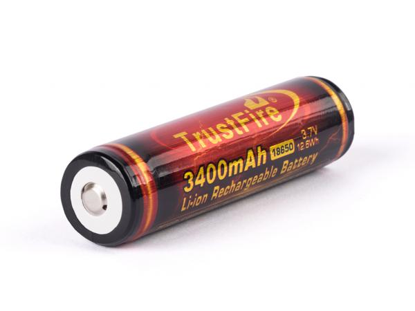 TrustFire 18650 3.6V - 3.7V 3400mAh Li-Ion Rechargeable Battery Cell