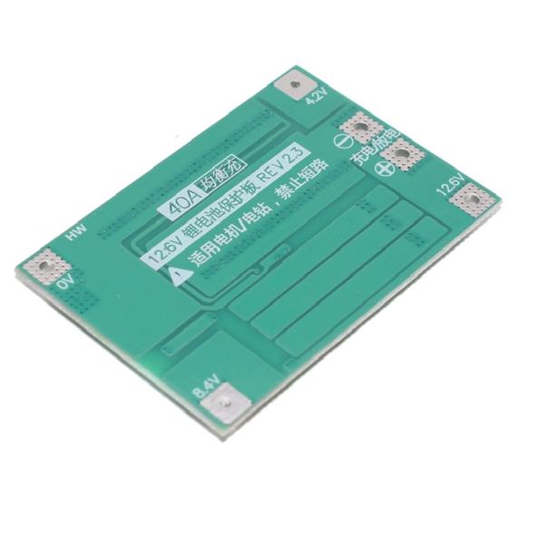 3S 40A 12.6V Cell Li-on Akku Batterie Schutz Platine BMS PCB Lithium Protection