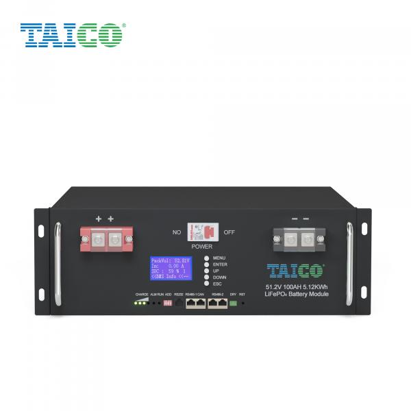 TAICO 51,2V 100Ah LiFePO4 5,12KWh