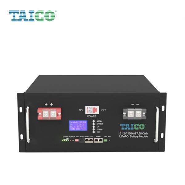 TAICO 51,2V 150Ah LiFePO4 7,68KWh