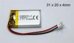 200mAh 402030 LiPo 3.7V Akku