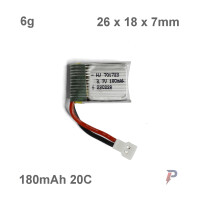 LiPo 3.7V LiIon Lithium Akku Batterie Drone H