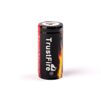 Trustfire 16340 880mAh 3,6V - 3,7V geschützt (PCB) 4
