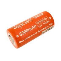 Vapcell 3.2V IFR32700 G62 6200mAh 30A Li gallery