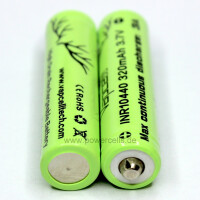 Vapcell INR10440 320mah 3A 3,7 V Li-Ion Akku AAA Button Top 