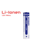 XTAR AAA 1,5V 1100mWh (ca. 700mAh)  Lithium-Ionen Akku (Wied