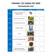 YIXIANG MB56 Gehäuse 12 V - 8,04 kWh 5
