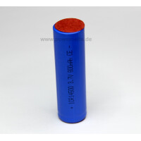 3,7V 14500 AA - 800mAh Lithium Ionen Akku Li-Ion mit U L&oum
